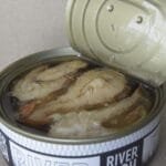 Last Catch 2016 open can smoked trout fillets sunflower oil River Fish vintage