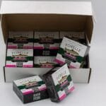 Last Catch 2016 Trout Gift Box with 12 vintage smoked trout cans in premium River Fish collector packaging